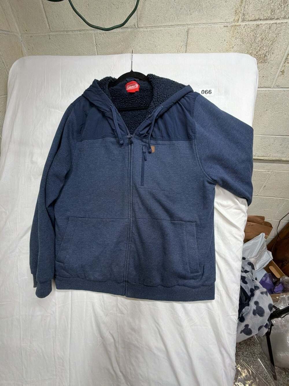 Coleman Men's Sherpa-Lined Zip-Up Hooded Jacket